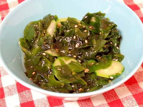 うちのおかず「わかめの酢の物」